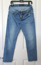 Scotch Soda Amsterdam Blauw Ralston Stretch Denim Men's Jeans 31x28 Button Fly