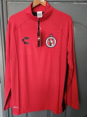 Brandneu mit Etikett Charly Futbol Club Tijuana langärmeliges Trainingstop Größe Herren Medium