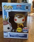 Funko Pop Fun on the Run Freddy Funko as The Flash Chase Edition w/Protector