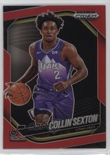 2024-25 Panini Prizm Black Red Prizm 185/299 Collin Sexton #25 s3g