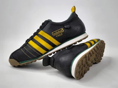 Adidas Chile Shoes Black EUR 45 1/3 - UK 10.5 Brasil 1950 Edition 451807 - Image 1 of 4