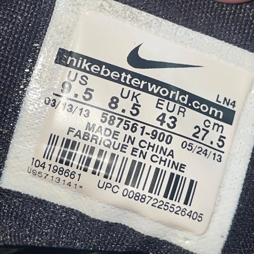 Nike Zoom Hyperflight Premium León Dorado 587561-900 Metálico Cobre/Negro Hombres 9.5 Foto 3 de 4