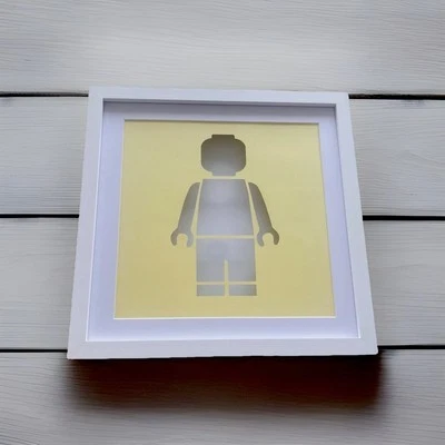 NEW STYLE Personalised Lego/building Bricks Storage, Spare Parts Frame, Display