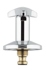 Grohe Unterputz Oberteil 1/2“ Kalt-Blau Trecorn Oberteil Chrom 11501000 Neu Ovp