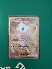 Carta Promo Pokémon TCG Mew EX Metallo Oro Quasi Nuova 205/165 Scarlatto e Viola 151