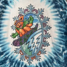 Vintage 1994 Grateful Dead Snowboard Ski Davi...