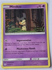 Mimikyu (96) SM - Cosmic Eclipse 96/236 Uncommon Pokémon on eBay