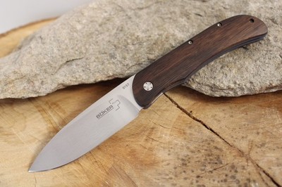 Böker Plus Exskelibur I Cocobolo Holz Einhand- Taschenmesser 01BO022 MaZa