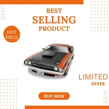 Authentic Dodge Challenger 1:24 Model Car Kit - Factory Stock or Street Machine