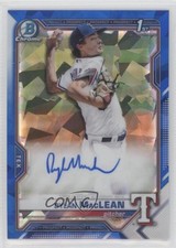 2021 Bowman Sapphire Edition Chrome Prospects Dylan MacLean #BSPA-DMA Auto 10no