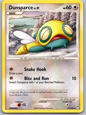 Dunsparce 47/123 Uncommon Mysterious Treasures Pokemon Near Mint