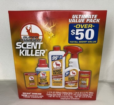 Wildlife Research Center Super Charged Scent Killer Ultimate Value Pack