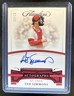 2021 Panini Flawless Ted Simmons Auto Ruby #/15 Cardinals