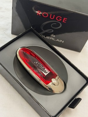 Guerlain Rouge G Lipstick N°235 Red Double Mirror Case New Boxed 2.8g