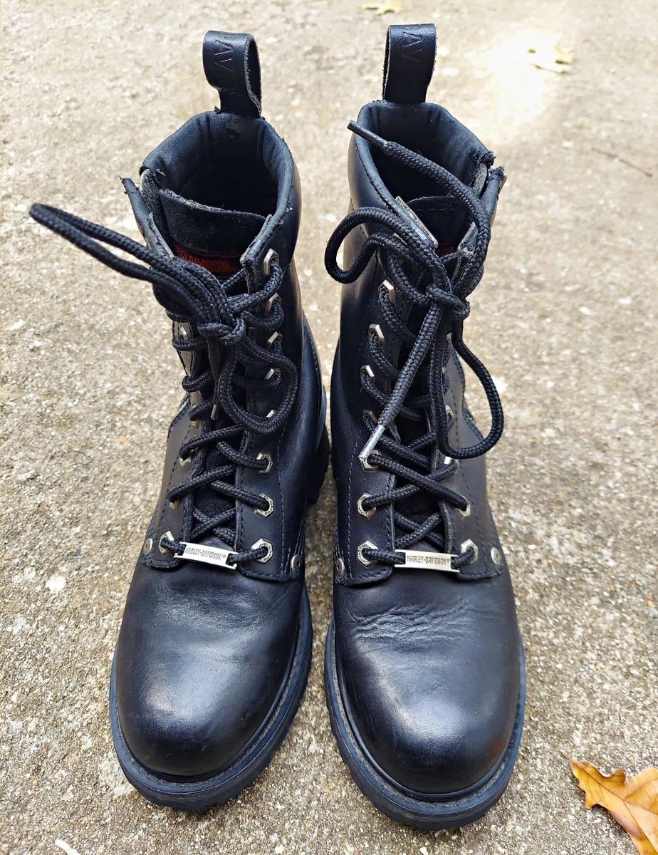 25+ Harley-Davidson Zip Leather Upper Boots for Men for sale