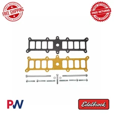 Edelbrock Wood Fiber Laminate Engine Intake Manifold Spacer For Part 3821 / 7126