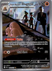 Team Rocket's Dugtrio 239/217 Ascended Heroes Illustration Rare