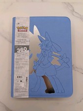 Pokemon Elite Series: Lucario 9-Pocket Zippered PRO Binder NEW