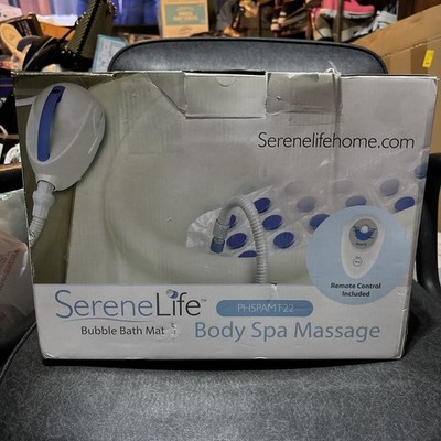 SereneLife Bubble Bath Mat Body Spa Massage w/ Remote Control PHSPAMT22
