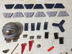 2005 LEGO STAR WARS PARTS LOT SET 7283-ULTIMATE SPACE BATTLE 80% COMPLETE NO BOX