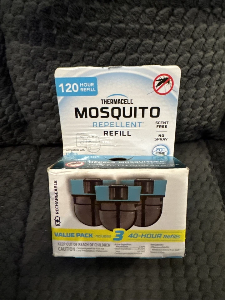 Thermacell Repellent Refill 120 hour 3 pack refills