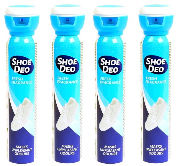 Schuhdeo Shoe Deo Schuhspray FüR Frische Schuhe & Sneaker Stoppt Geruch 4X 200Ml-image