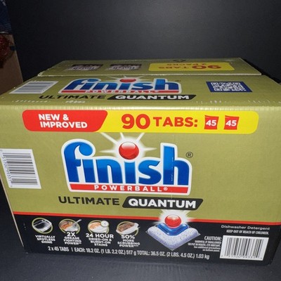 Finish Powerball Ultimate Quantum Dishwasher Detergent Tablets - 90 Count