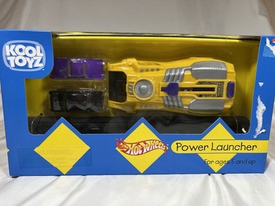 Hot Wheels Power Launcher Kool Toyz 2001 55 Chevy & 57 T Bird New In Box