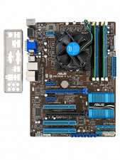ASUS P8Z68-V LX Motherboard Bundle ? Intel Core i7 3770 ? 8GB DDR3 RAM -Working