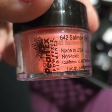 Jacquard Pearl Ex Powdered Pigments Assorted Colors Salmon Pink Duo Blue-Green