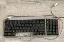 Apple Keyboard Vintage 1990s USB Macintosh Orange For Parts Or Repair Not Workin