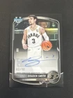 Braden Smith 2025-2026 Bowman Basketball #CPA-BM Auto Black Refractor 2/10