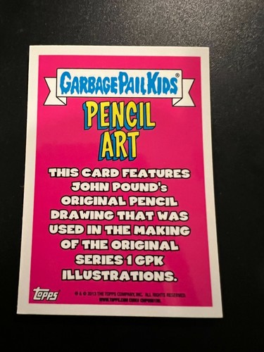 2013 Garbage Pail Kids serie cromo 1 tú eliges completa tu conjunto base GPK - Imagen 242 de 452