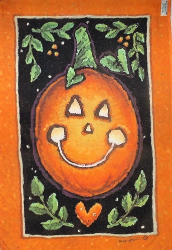 Bandera estándar de la casa de Halloween Smilin' Jack calabaza, de Toland 28"" x 40", #2199 - Imagen 2 de 7