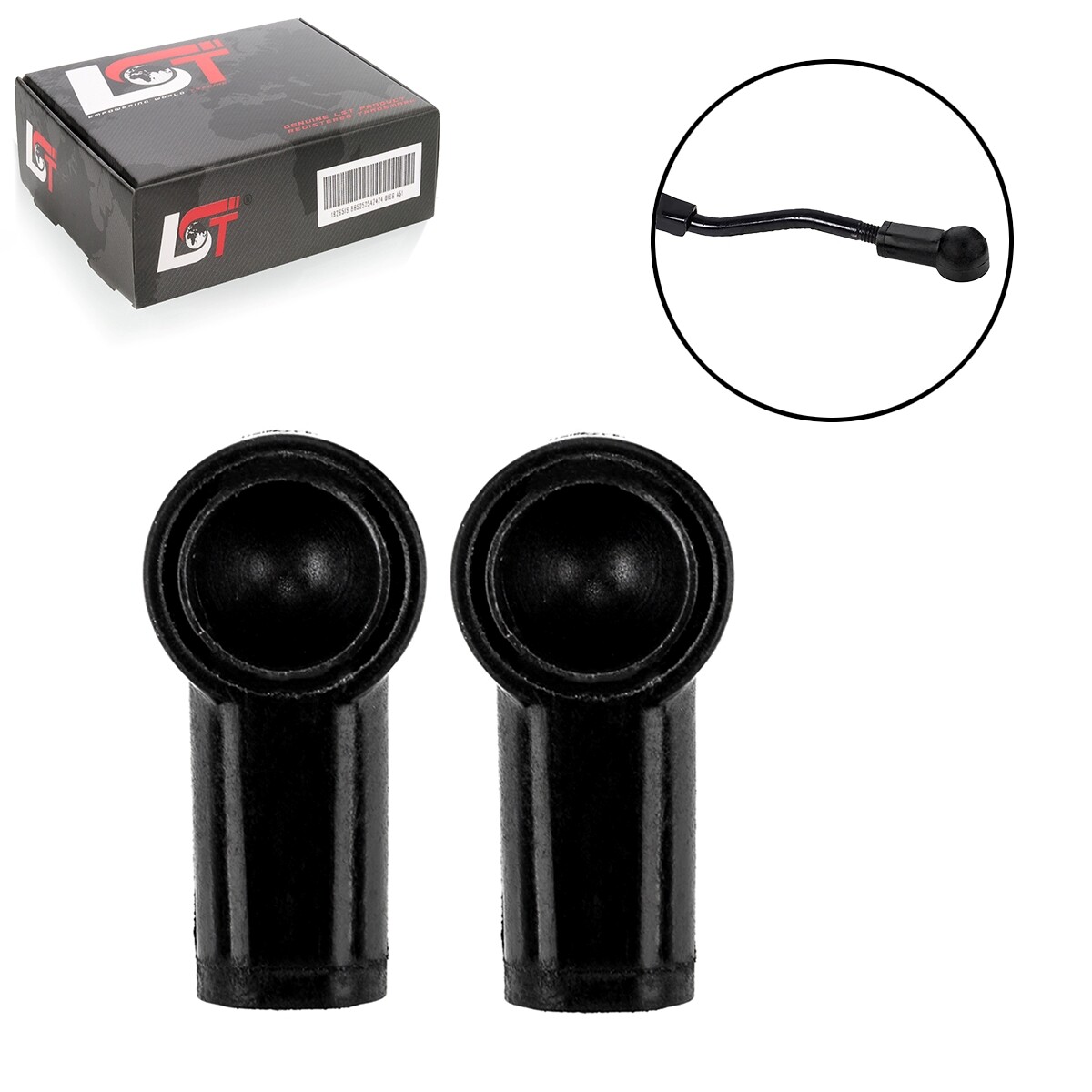 2x Convertible Top Push Rod End Repair for PORSCHE BOXSTER 986 987