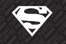 Superman Vinyl Decal Sticker Car Truck Dc Batman Super Man Of Steel Clark Kal El