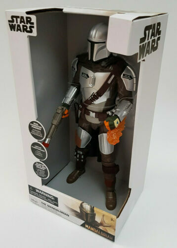 Disney The Mandalorian sprechende Actionfigur Star Wars 38cm Lichter & Sound - Bild 2 von 6