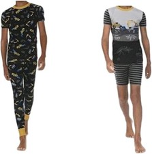 KIRKLAND BOYS 4 PC SHARK/STRIPE PAJAMA SET VARIATION