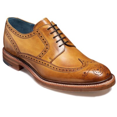 BARKER - Bailey Cedar - hellbraune Derby Halbschuhe für Herren - UVP 365,00 £