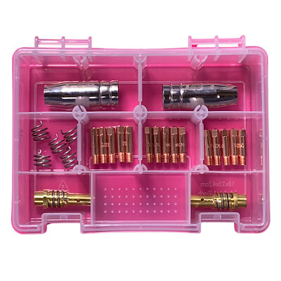 Silicon Bronze MIG Torch Consumable Kit - Compatible w/ Prospot Red Handle