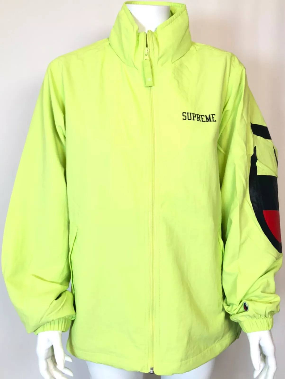 Veste de survêtement Champion Supreme jaune taille M NEUVE authentique