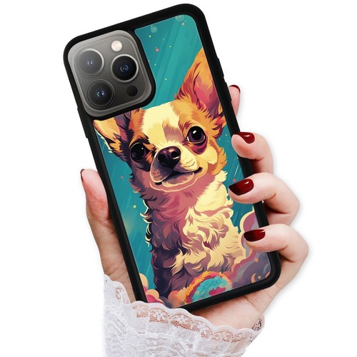 Anti scratch Cover For iPhone SE XS XR Max 5 6 7 8 Plus extreme cute chihuahua - Picture 7 of 25