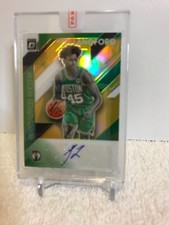 2019-20 Optic Romeo Langford RC Auto Signature Series GOLD 10/10 SPURS SEALED!