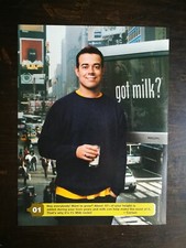 Carson Daly Got Milk? Full Page Original Color Ad