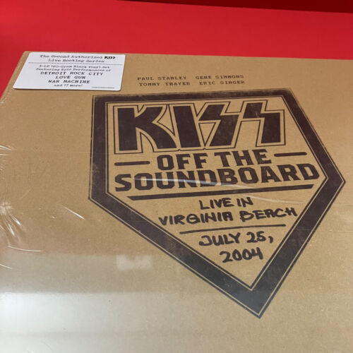 KISS LIVE IN VIRGINIA BEACH July 25 2004 3 x VINYL LP Brand New and Sealed - Picture 4 of 5