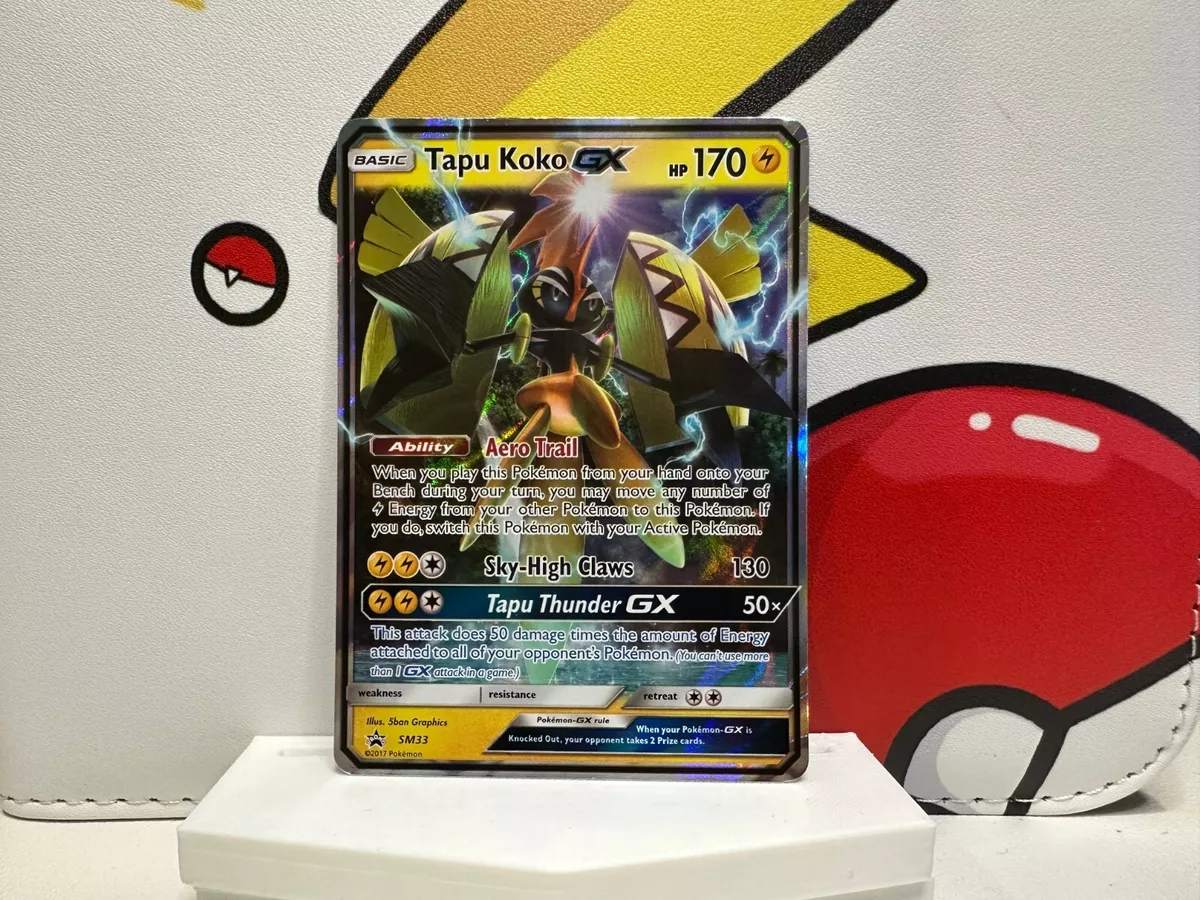  Tapu Koko GX - SM33 - Promo - SM Black Star Promo