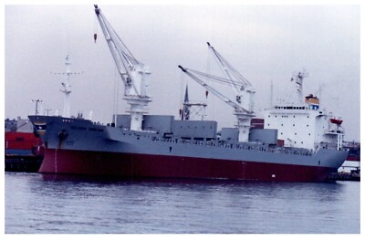 Silver Dream (1985) General Cargo Lines Photo 4x6'' IMO 8314770 c 1980's