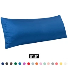 Soft Smooth Satin Silk Body Pillowcase Luxury For Side Sleeper Body Pillow Case