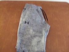 Under Armour Boys Youth YLG/JG/G Gray Jogging Athletic Pants Large