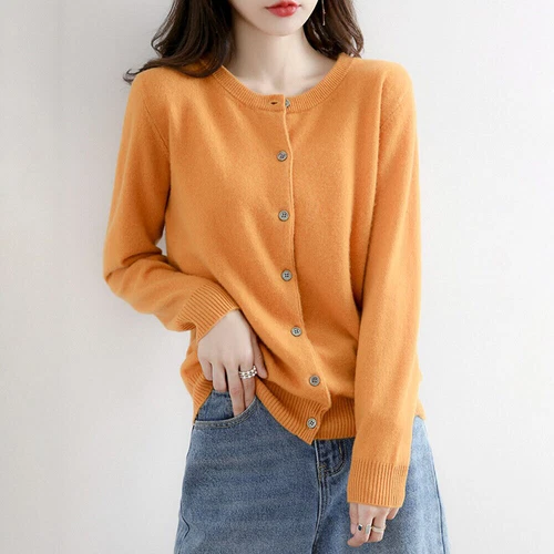 Womens Cardigan Soft Long Sleeve Size 6-18 Spring Autumn Ladies Knitted Top Gift - Picture 19 of 33